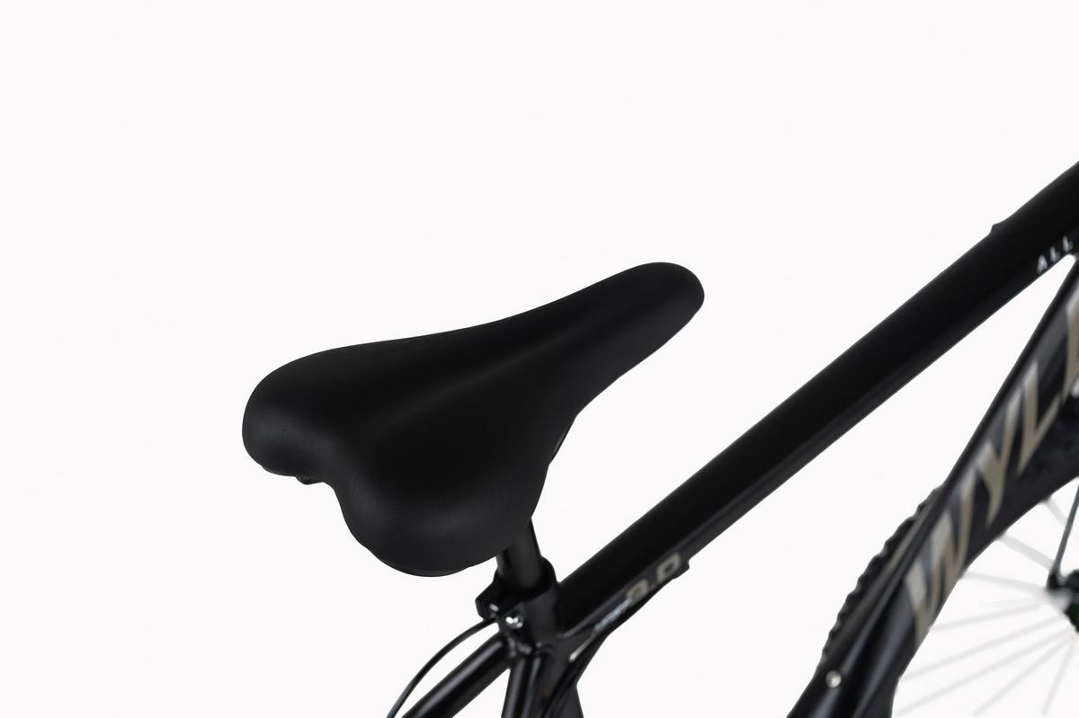 Mountainbike 27,5 '' WYLD schwarz - Schwarz, Basics, Metall