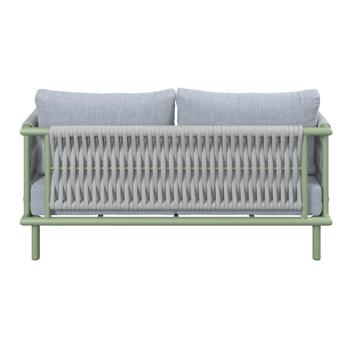 Loungegarnitur Daytona - Alufarben/Naturfarben, MODERN, Holz/Kunststoff - Beldano