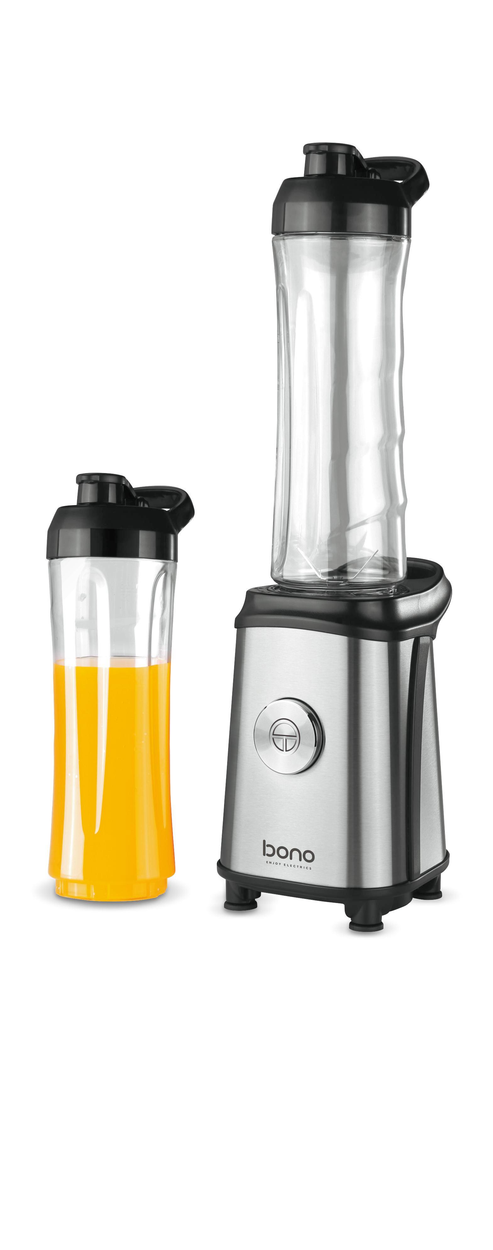 Smoothie Készítő Milena - Fekete/Ezüst, konvencionális, Műanyag/Fém - Bono