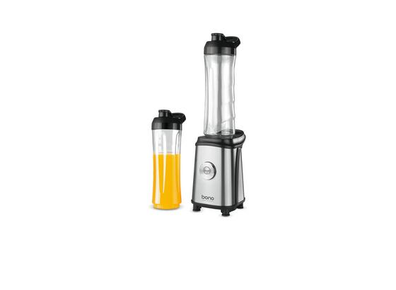 Smoothie Maker Milena - Silberfarben/Schwarz, KONVENTIONELL, Kunststoff/Metall - Bono Smoothie Maker Milena - Silberfarben/Schwarz, KONVENTIONELL, Kunststoff/Metall - Bono
