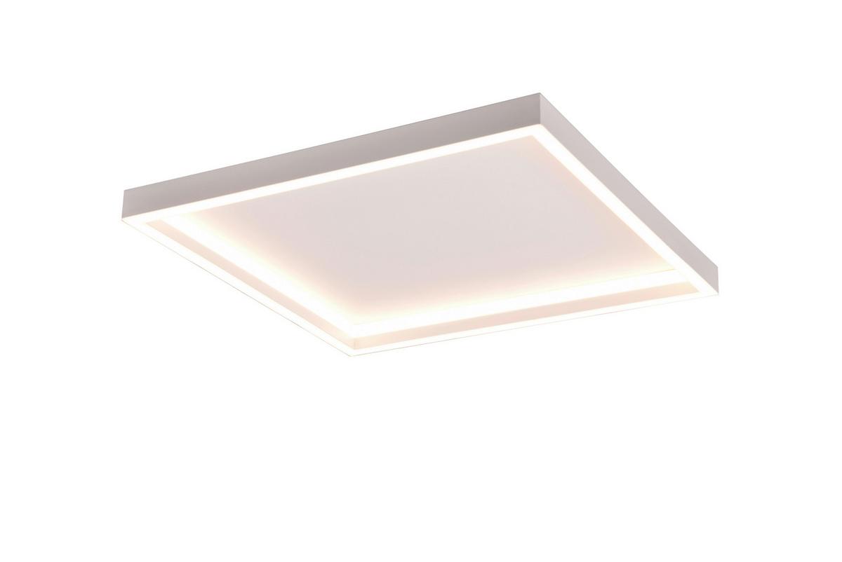 LED-Deckenleuchte 3000k, 2600lm - Weiß, Basics, Metall (35/5,8/35cm)