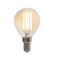 Led Izzó 10589a-2 - borostyánszínű, Basics, Üveg (4,5/7,8cm)