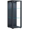 Vitrine Glasol M B: 35 Cm Stehend Anthrazit - Anthrazit, MODERN, Glas/Holzwerkstoff (35/90/35cm) - MID.YOU