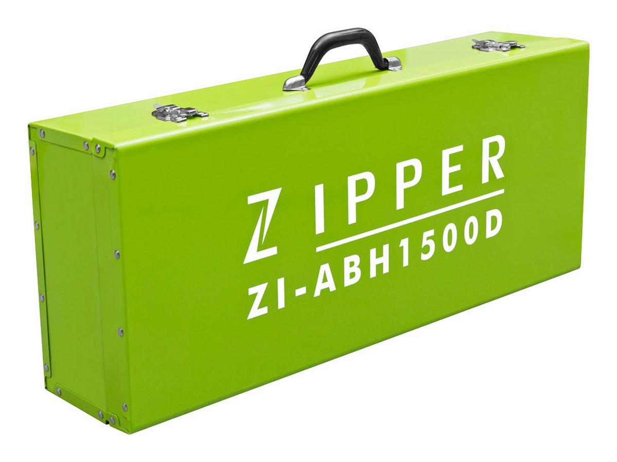 Abbruchhammer Zi-abh1500d 1500 Watt 45 Joule - Schwarz/Grün, MODERN, Metall - Zipper