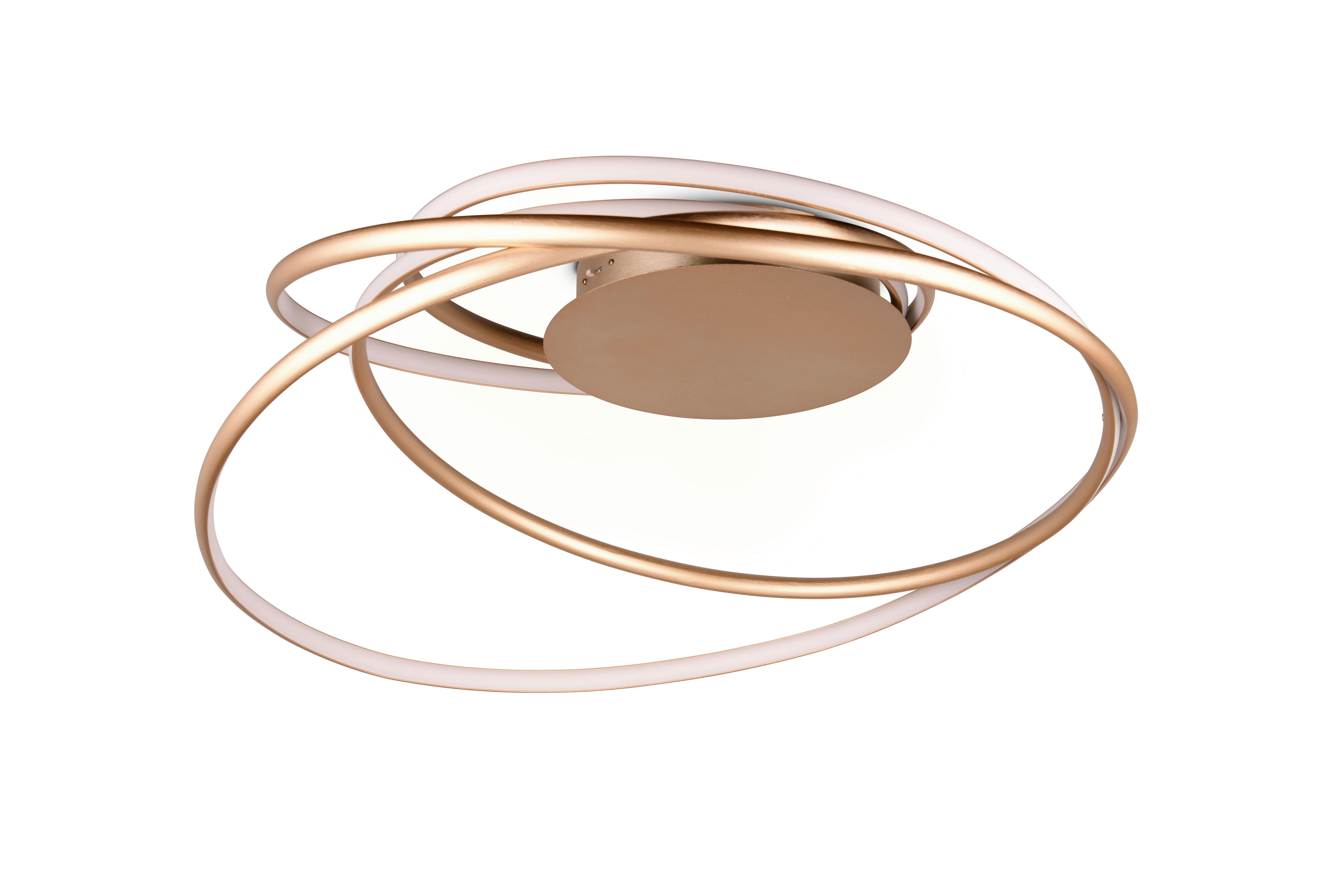 LED-Deckenleuchte 644310179 Nala - Goldfarben, Design, Metall (72/35cm) - Trio Leuchten