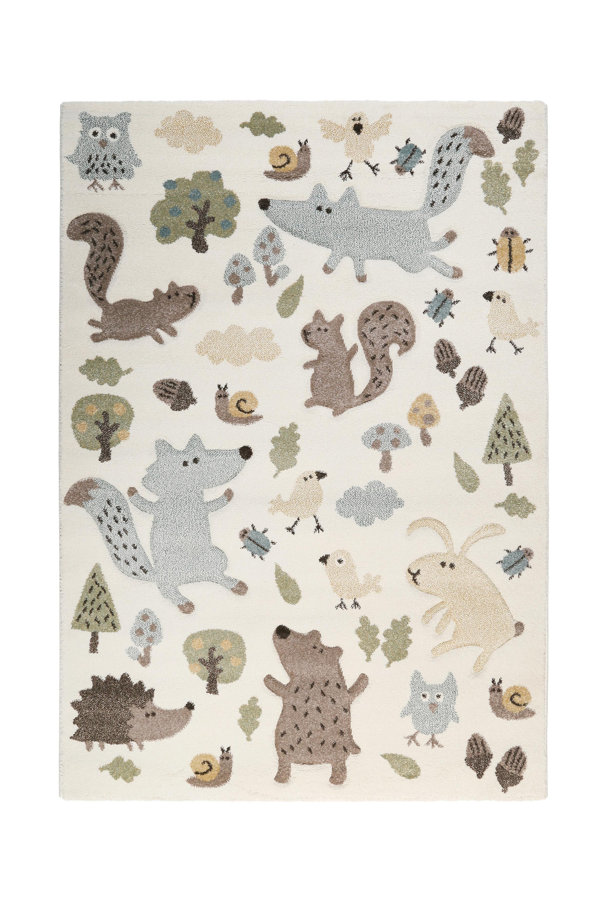Kinderteppich Sigikid Forest - Multicolor, Trend, Textil (160/225cm) - Sigikid