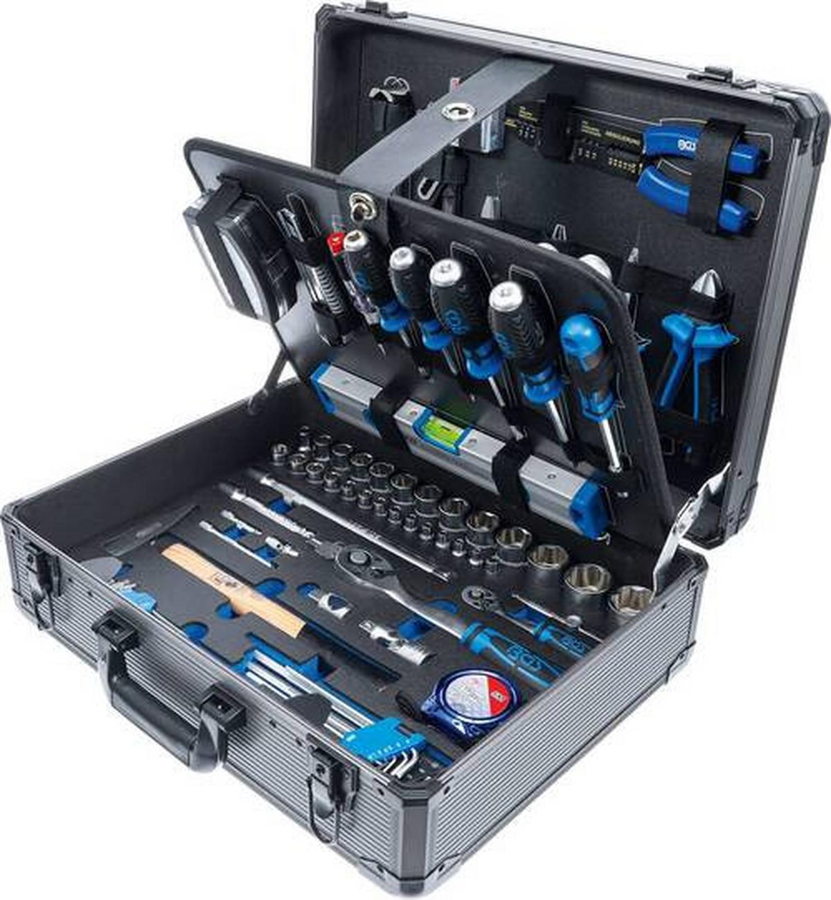 Werkzeugkoffer 149-teilig Schwarz/Grau B: 35 cm - Schwarz/Grau, Basics (35/17,5/45cm)