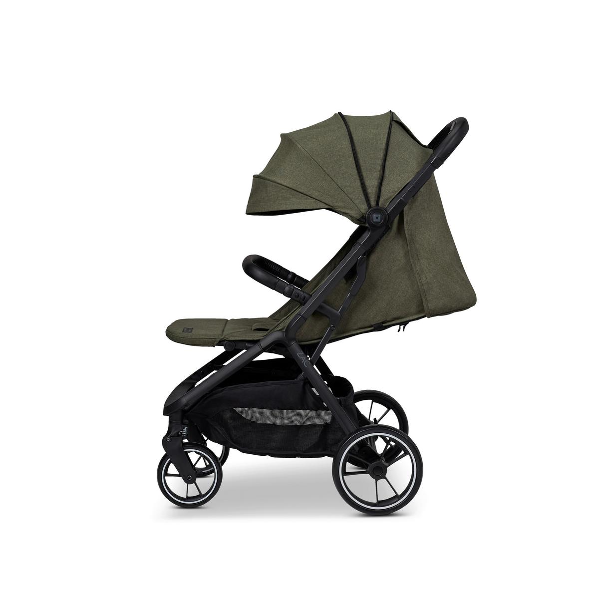 Buggy Zac - Schwarz/Olivgrün, Basics, Textil (80/55/102cm) - Moon