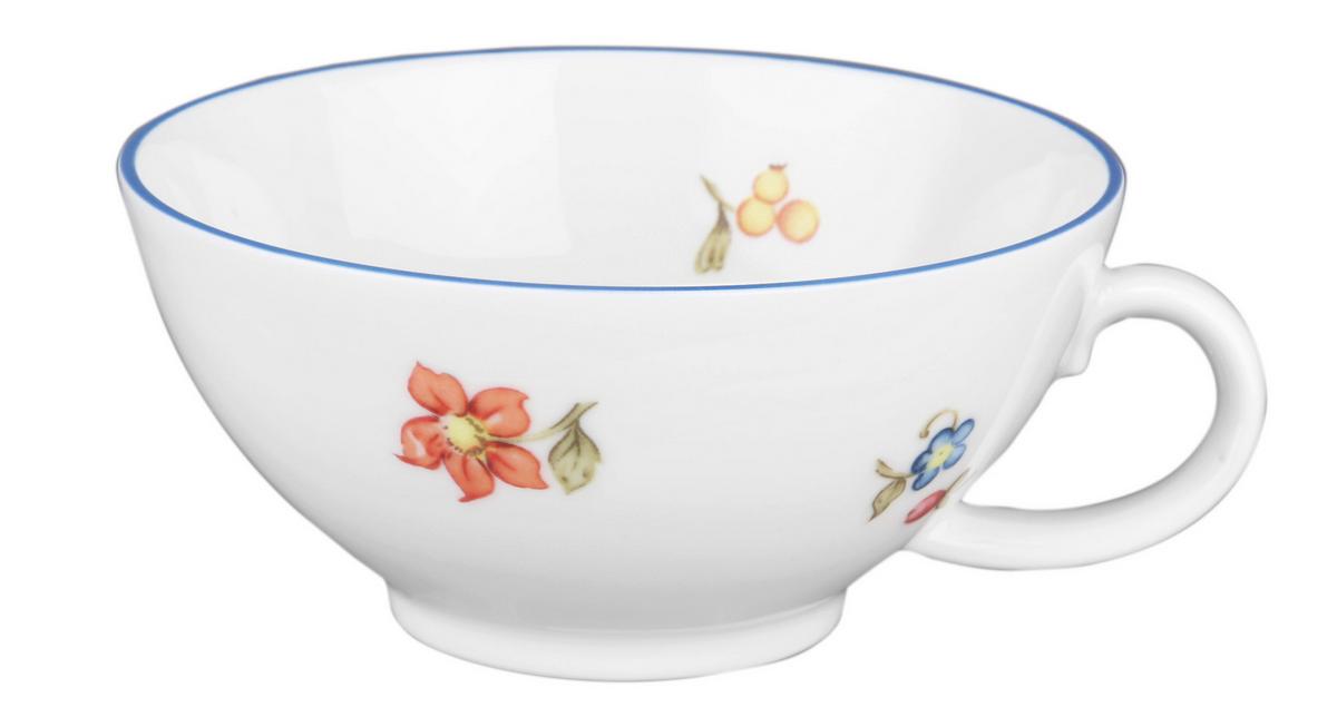 Teetasse Sonate 34032 - Weiß Hochglanz, Basics, Keramik (0,14l) - Seltmann Weiden