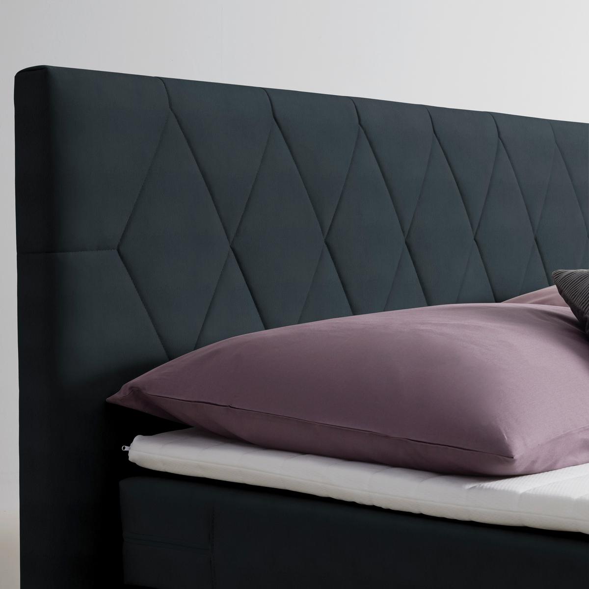 Boxspring Ágy Josie B 160/200cm - grafitszürke, Konventionell, műanyag/faalapú anyag (160/200cm) - Based