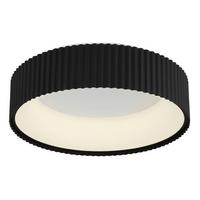 STROPNÍ LED SVÍTIDLO KEMP - bílá/černá, Basics, kov/plast (46/13cm) - Globo
