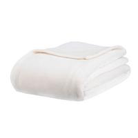 Měkká deka Kuschelix, 140/200cm, bílá - přírodní barvy, textil (140/200cm) - Modern Living