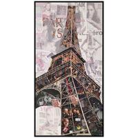 Bild Eifelturm Beige, B: 52 Cm - Beige, LIFESTYLE, Holz/Papier (52/102/3,5cm) - Kayoom