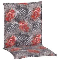 Sesselauflage Niederlehner Grau/Orange - Grau, Basics, Textil (100/48/5cm)