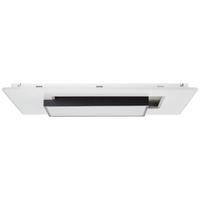 LED-Deckenleuchte Hutson L: 80 cm mit Farbtemperaturwechsler - Schwarz/Weiß, Design, Kunststoff/Metall (80/50/7cm) - Brilliant