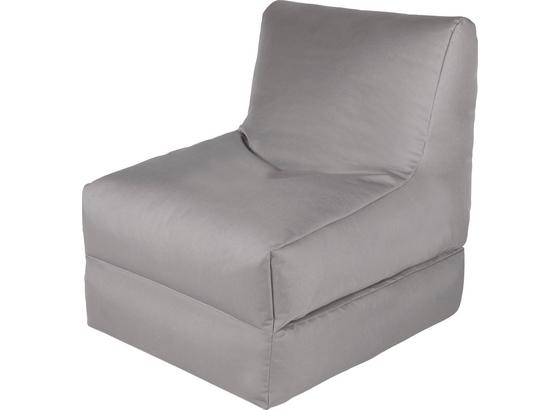 Sitzsack Billy Anthrazit - Silberfarben, MODERN, Textil (80/70/80cm) Sitzsack Billy Anthrazit - Silberfarben, MODERN, Textil (80/70/80cm)
