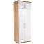 Aufsatzschrank zu Kleiderschrank Wien, 91cm - Eichefarben/Weiß, KONVENTIONELL, Holzwerkstoff (91/39/54cm) Aufsatzschrank zu Kleiderschrank Wien, 91cm - Eichefarben/Weiß, KONVENTIONELL, Holzwerkstoff (91/39/54cm)