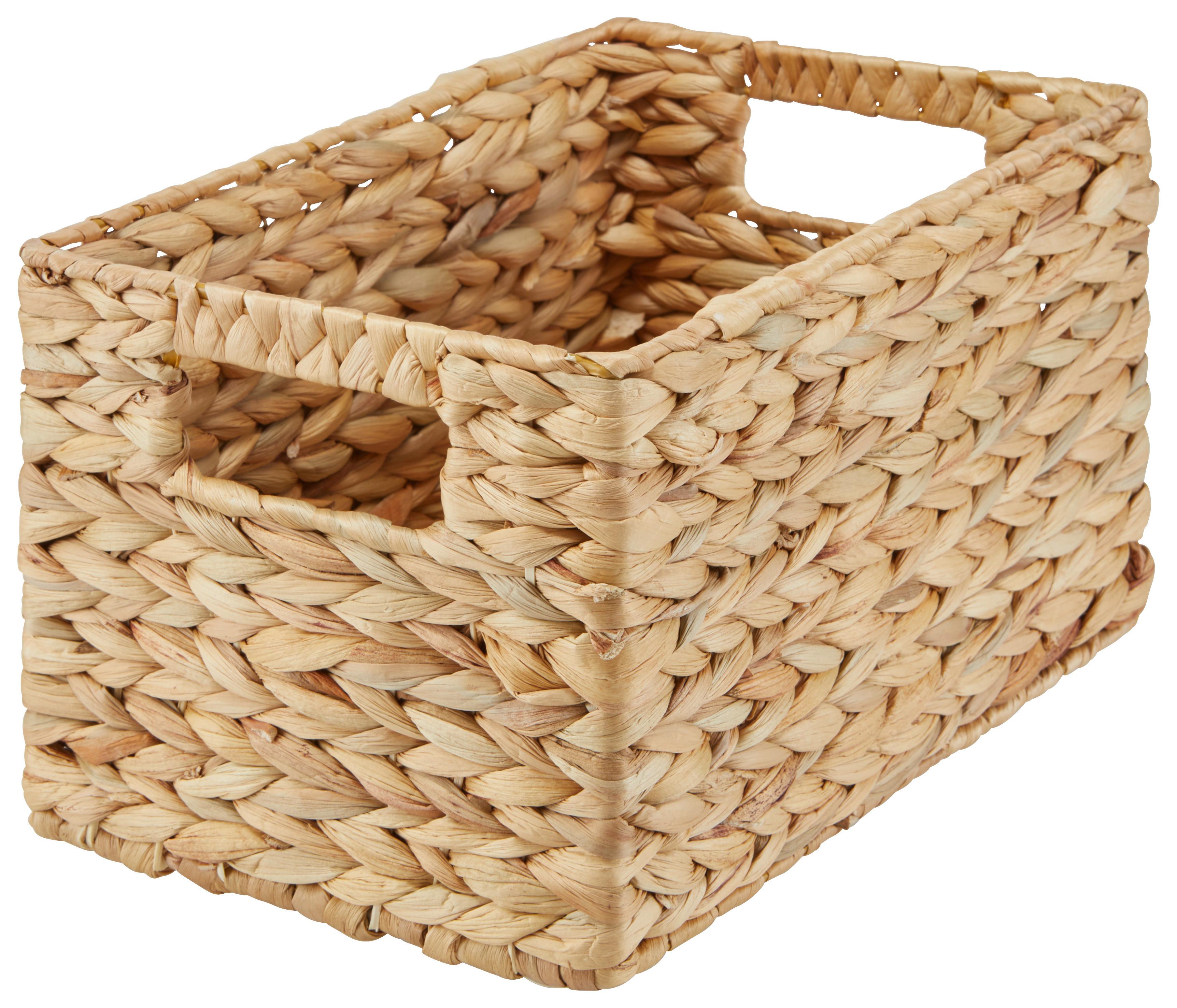 Polckosár Birgit - világosbarna, Basics, természetes anyagok/fém (32/20/19cm) - James Wood