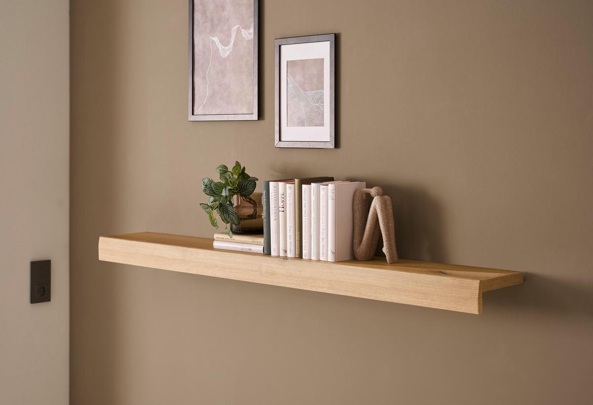 Wandboard Soleto Eichefarben B: 150cm - Eichefarben, Design, Holzwerkstoff (150/8/20cm) - MID.YOU