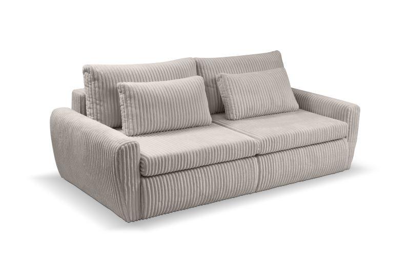 Schlafsofa Mevi Graubraun B: 240 cm