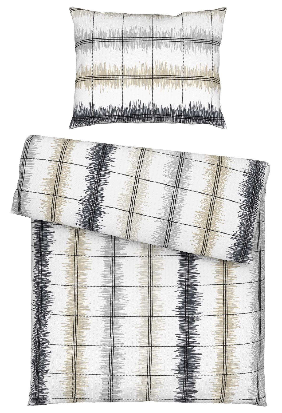Ágyneműhuzat-garnitúra Aurelia - bézs, Modern, textil (140/200cm) - Luca Bessoni