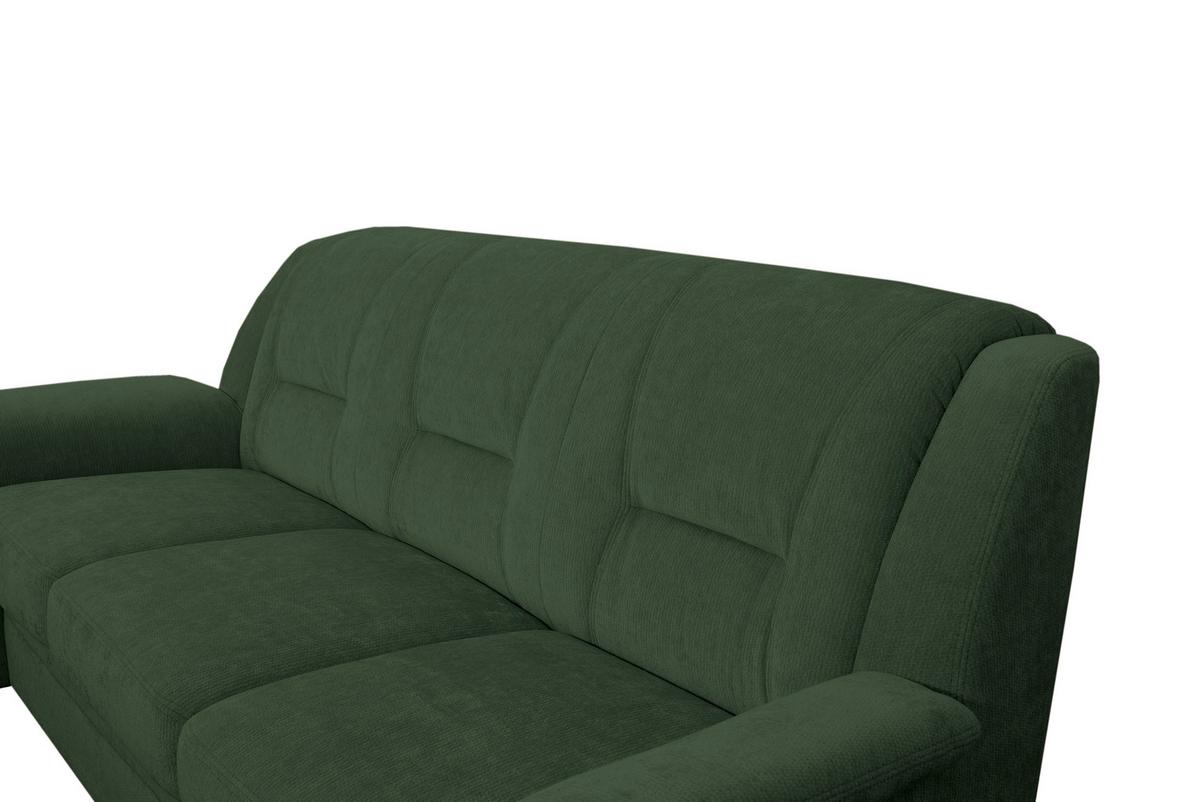 3-SITZER-SOFA Rafael, Dunkelgrün B: 209 cm - Dunkelgrün/Beige, Trend, Textil (209/95/95cm)
