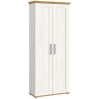 Garderobenschrank Verona Lärche B: 78 Cm - Silberfarben, KONVENTIONELL, Holzwerkstoff (78/194/37cm) - MID.YOU