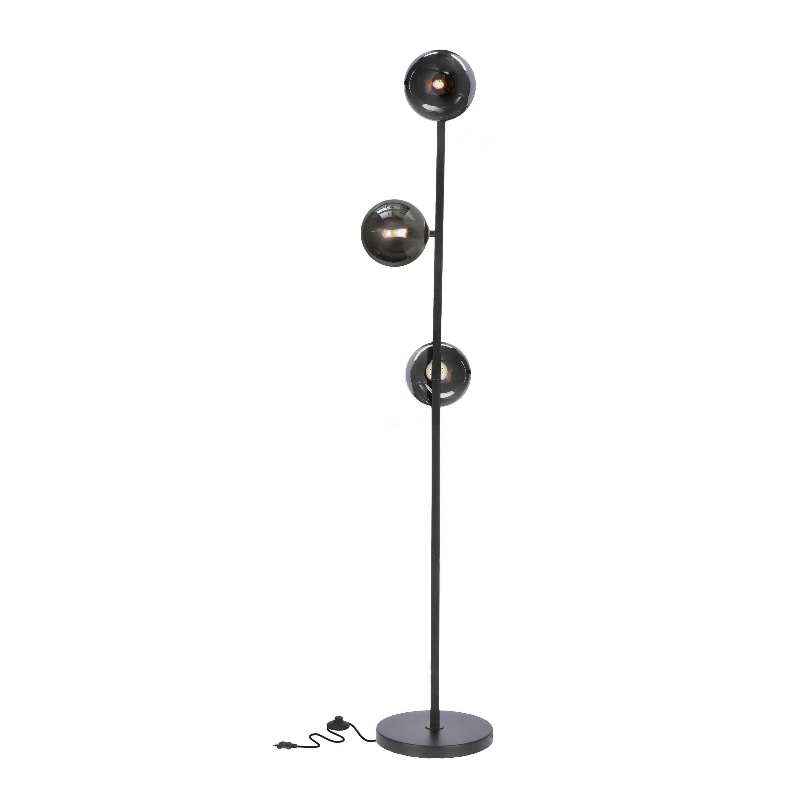 Stehleuchte 53-44136 Kama - Goldfarben/Graphitfarben, Design, Metall (32/29/150cm)