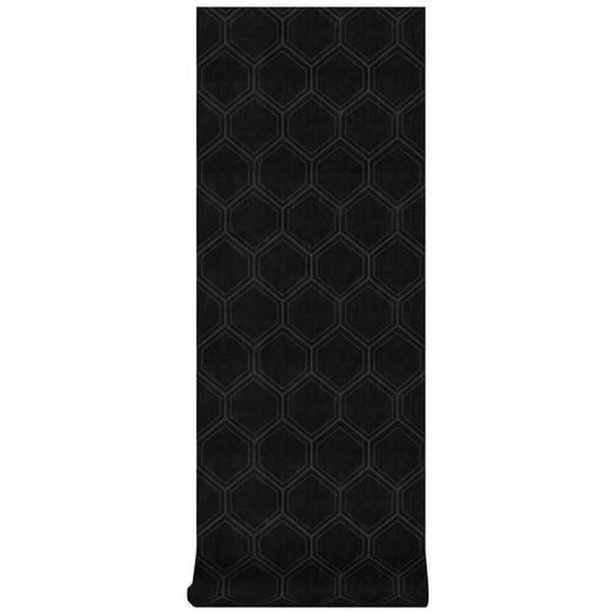 Vliestapete 103975 - Schwarz, Basics, Papier/Kunststoff (52/1000cm)