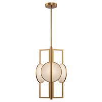 Pendelleuchte Marmo - Goldfarben, Trend, Stein/Metall (30,5/51/30,5cm) - MAYTONI
