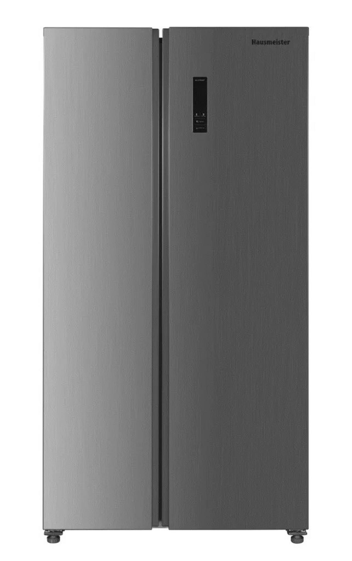 Szabadonálló Side-by-side Hűtő Hm 3300e - szürke, Basics, fém (91/177/59cm)