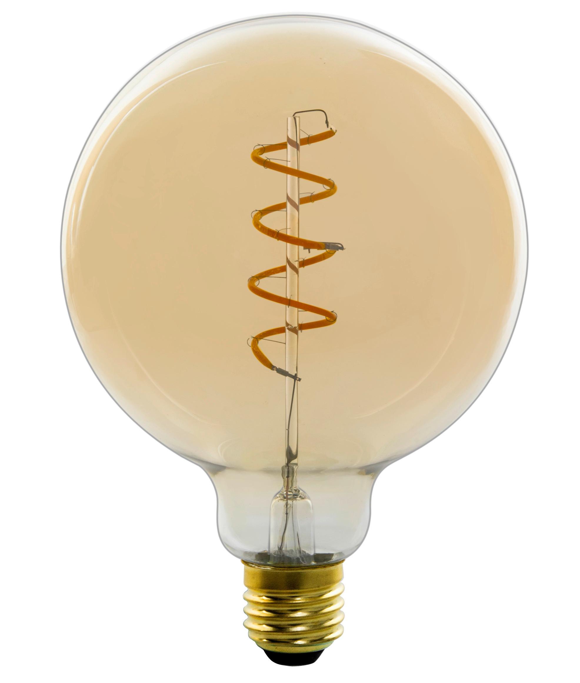Dekorační žárovka 11404FMA max. 4 Watt - barvy zlata, kov/sklo (12,5/17,7cm) - Mömax