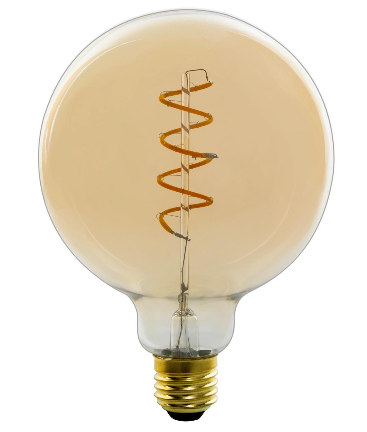 Dekorační žárovka 11404FMA max. 4 Watt - barvy zlata, kov/sklo (12,5/17,7cm) - Mömax