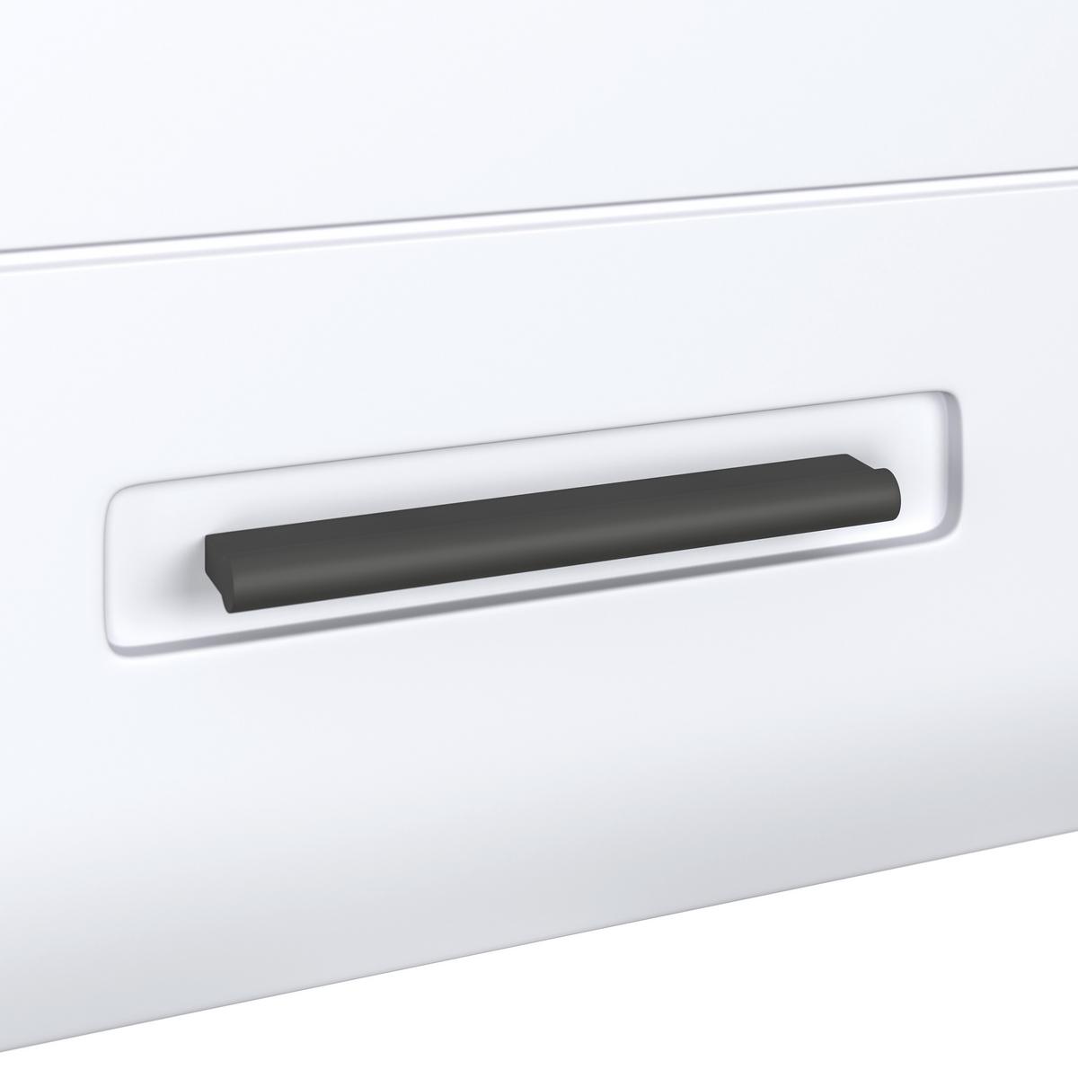 HÄNGESCHRANK PEARL NEW SNOL 118 - Anthrazit/Weiß, KONVENTIONELL, Holzwerkstoff (40/70/22,6cm)