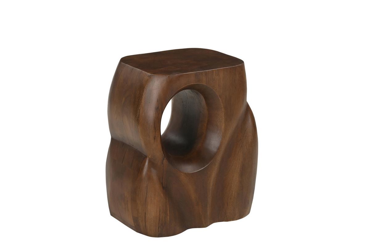 Beistelltisch Braun B: 36 cm - Braun, Design, Holz (36/26/41cm) - MID.YOU