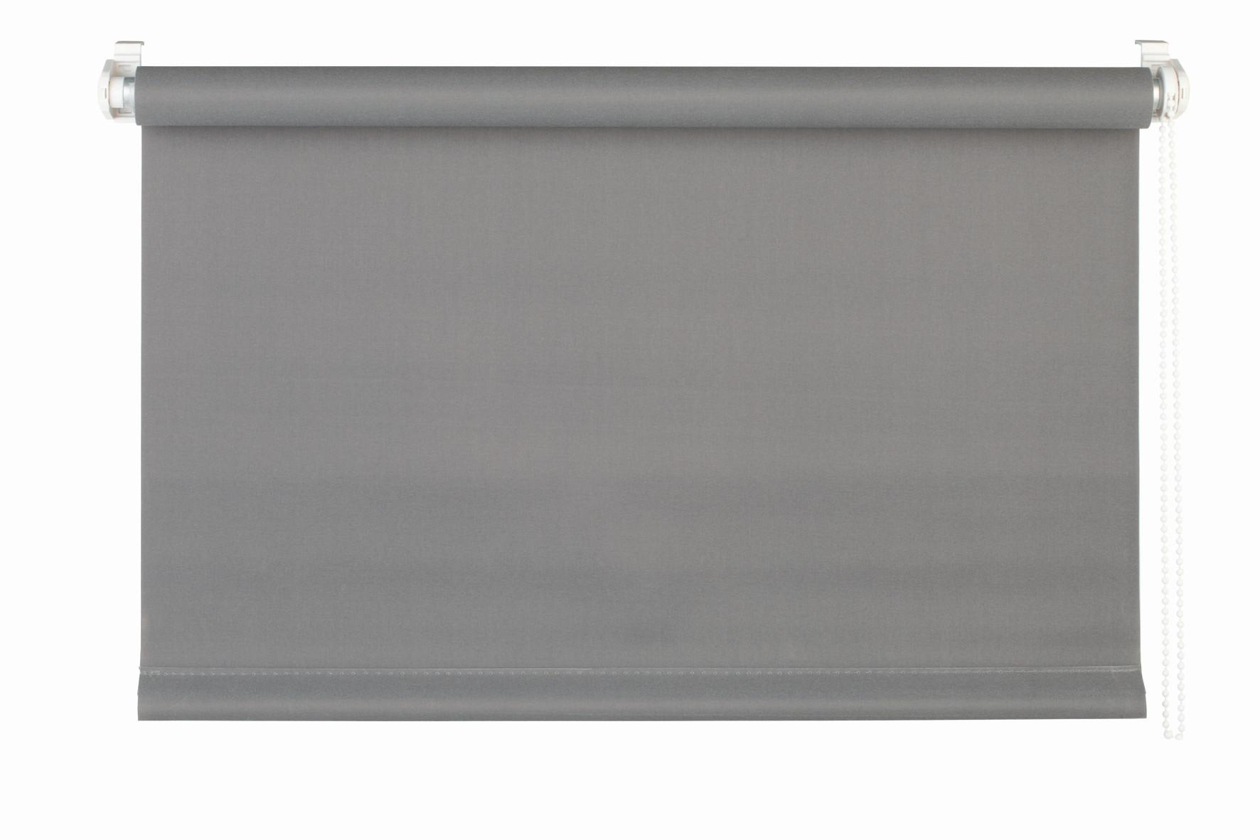 Rollo Win Grau B: 90 cm - Grau, Design, Textil (90/210cm) - Homeware
