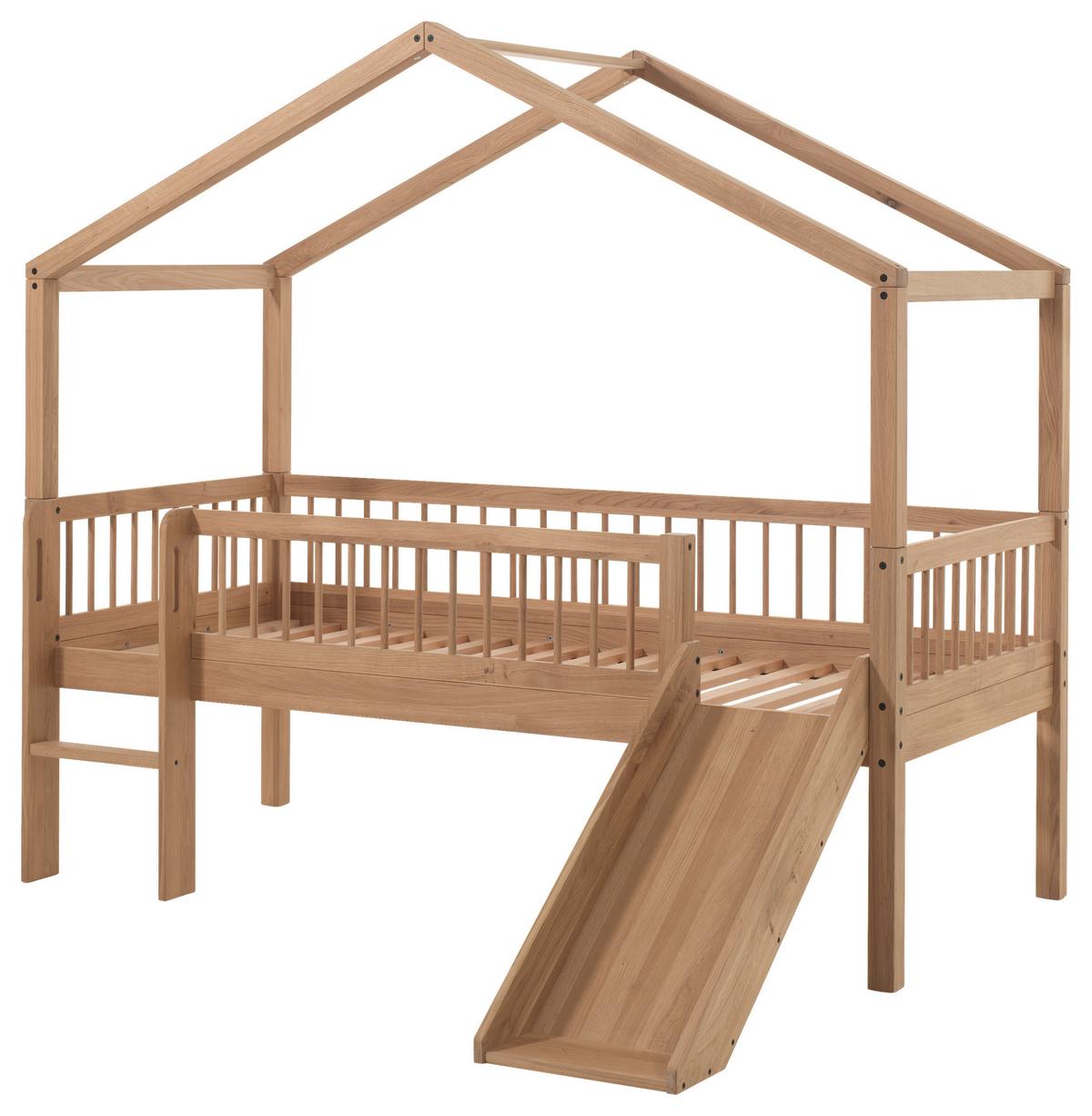 Hausbett Forrest Eichefarben 90x200cm - Eichefarben/Naturfarben, MODERN, Holz (90/200cm) - Vipack