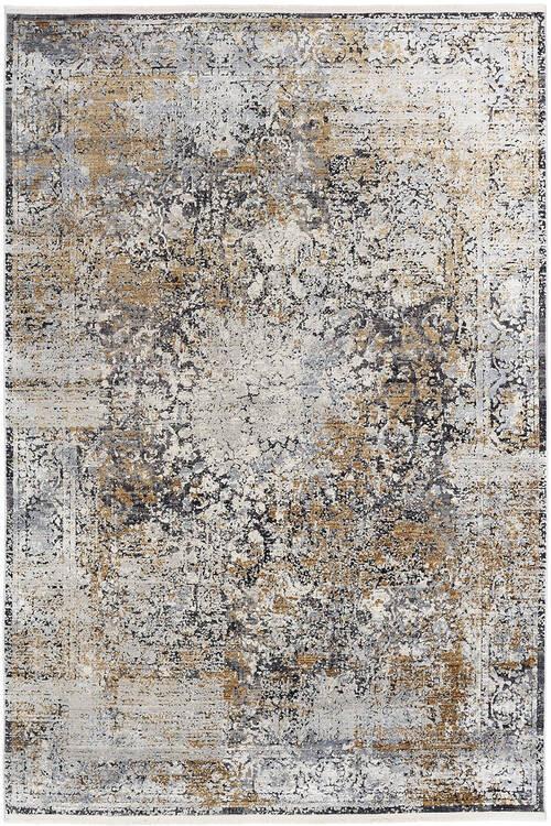 Webteppich Le Mans 67x130 cm - Multicolor/Hellgrau, Design, Textil (67/130cm) - Dieter Knoll