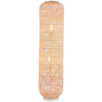 STOJACIA LAMPA LAURINA - biela, Modern, kov/drevo (32/120cm) - Bessagi Home