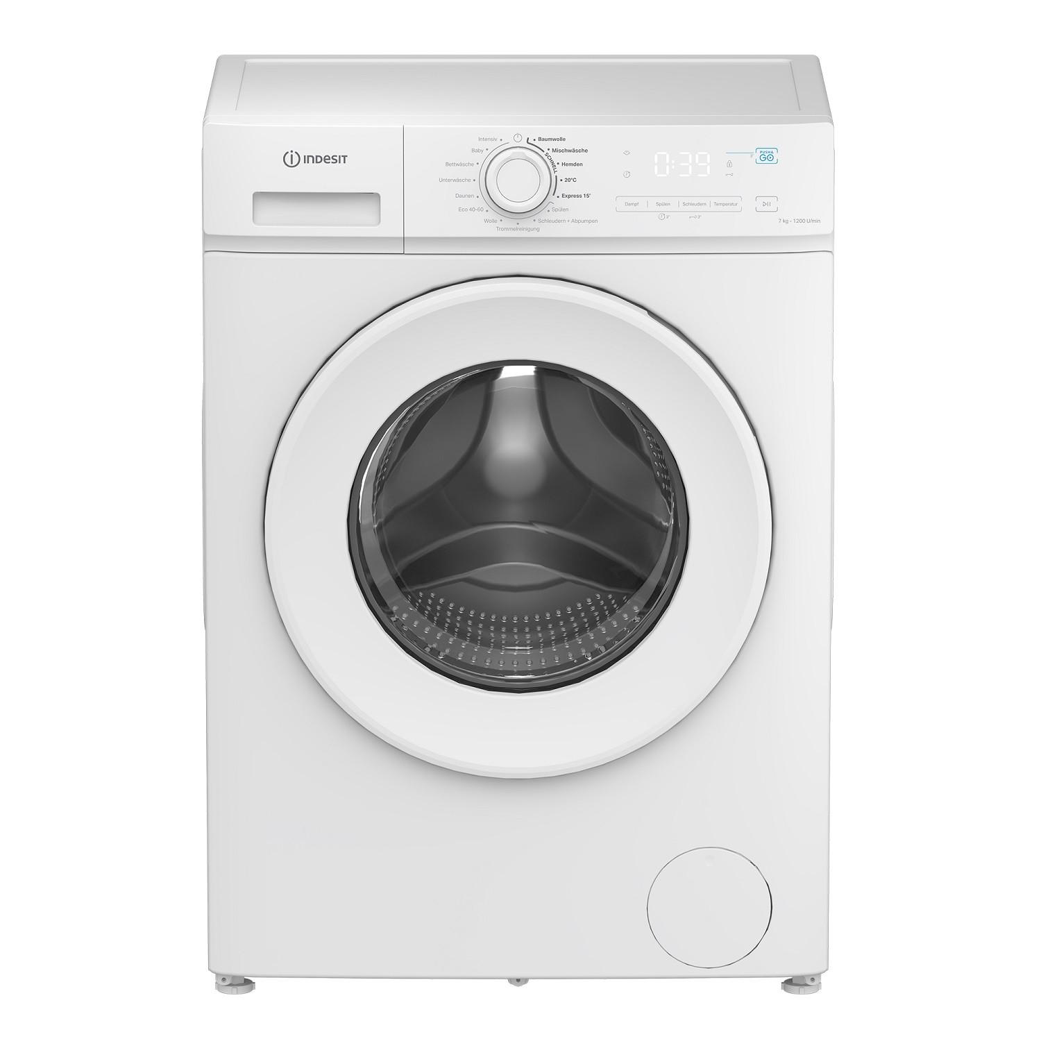 Waschmaschine IMA 762 MY TIME AT, Füllmenge ca. 7kg, EEKL: A - Weiß, Basics (60/84,7/46,5cm) - Indesit