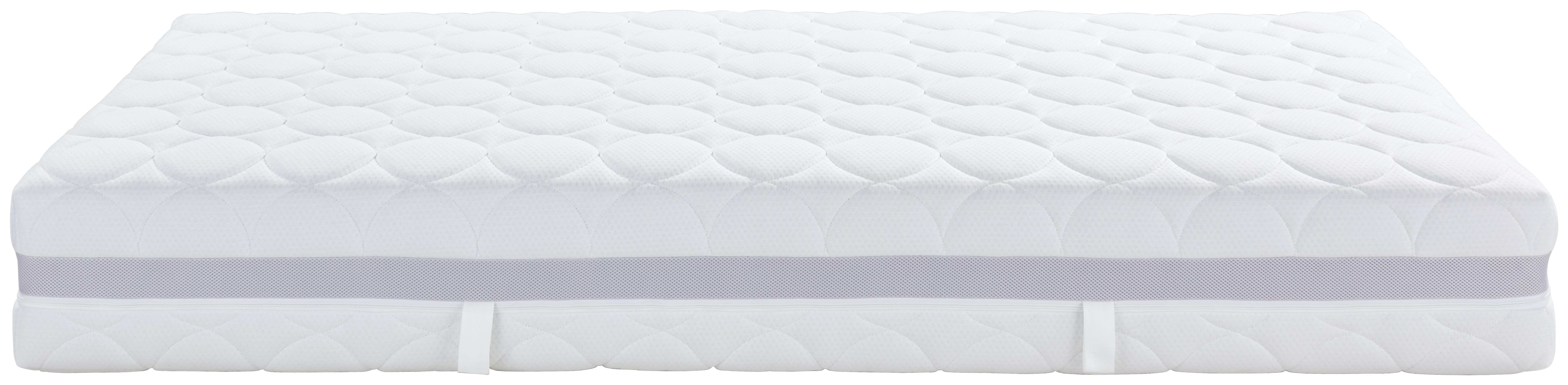 Komfortschaummatratze Silvy Deluxe 90x200 cm H3/H4 H: 27cm - Weiß, Textil (90/200cm) - Primatex Deluxe