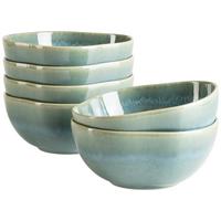 Schüssel Cordelia Grün, 6-teilig - Grün, Trend, Keramik (16/6,5cm) - Mäser