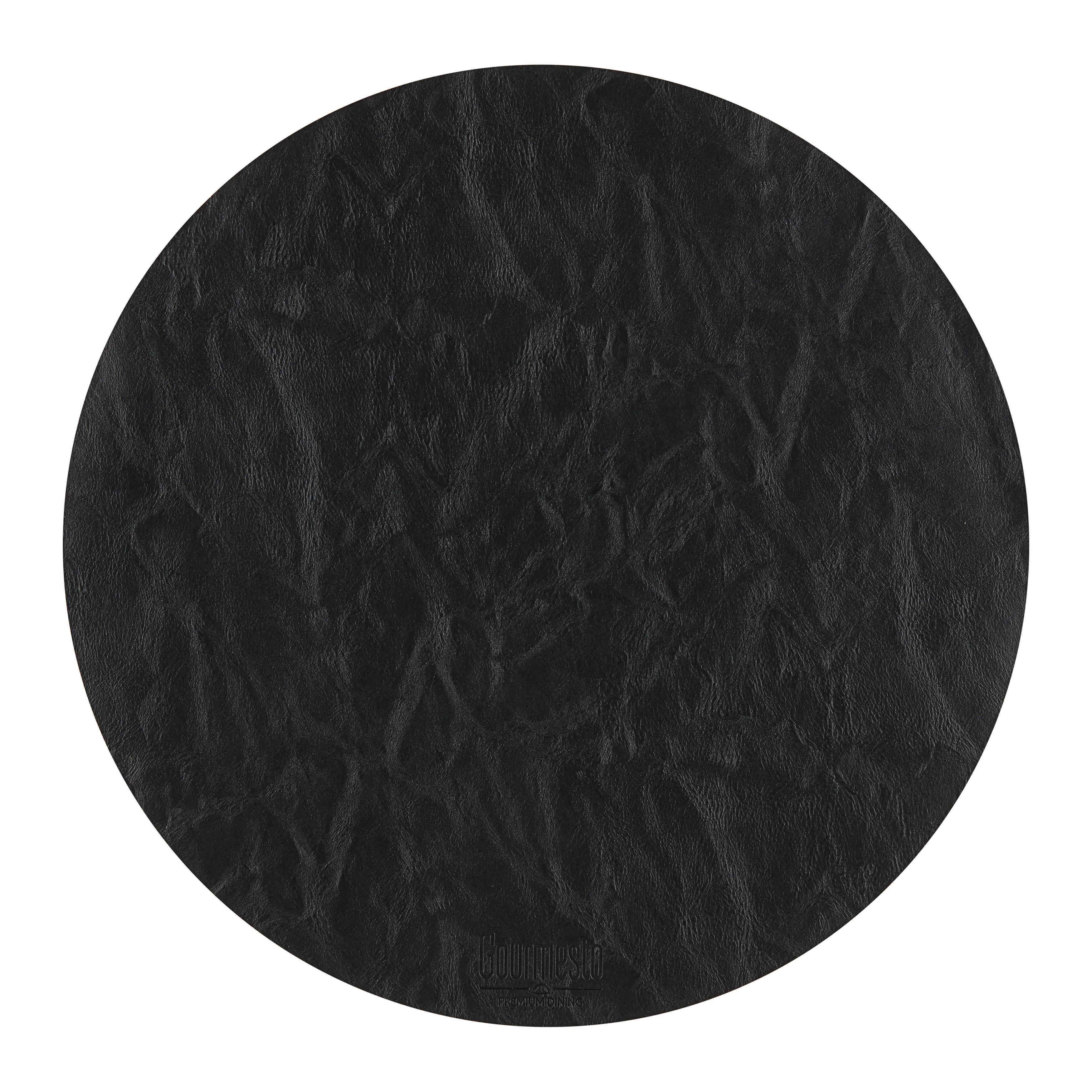 Prostíraní LEVI - černá, Moderní, plast (40cm) - Gourmesto