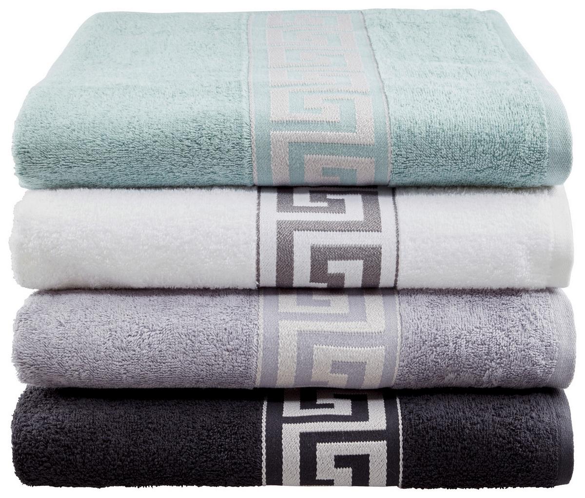 Törölköző Kb. 70/140cm - fehér, Romantik / Landhaus, textil (70/140cm) - James Wood