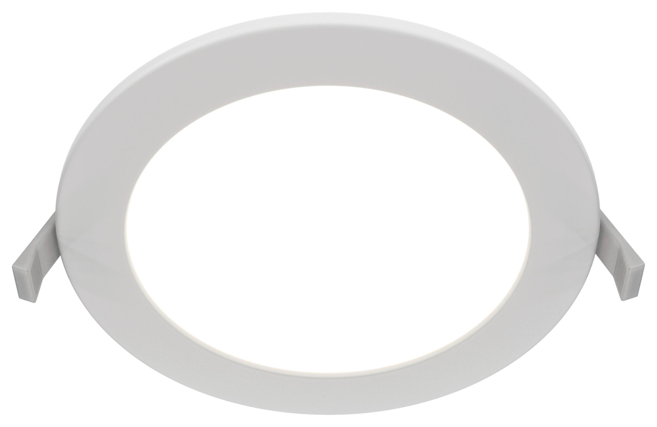 Strahler Stockton - Weiß, Basics, Kunststoff (17/3,2/17cm) - MAYTONI