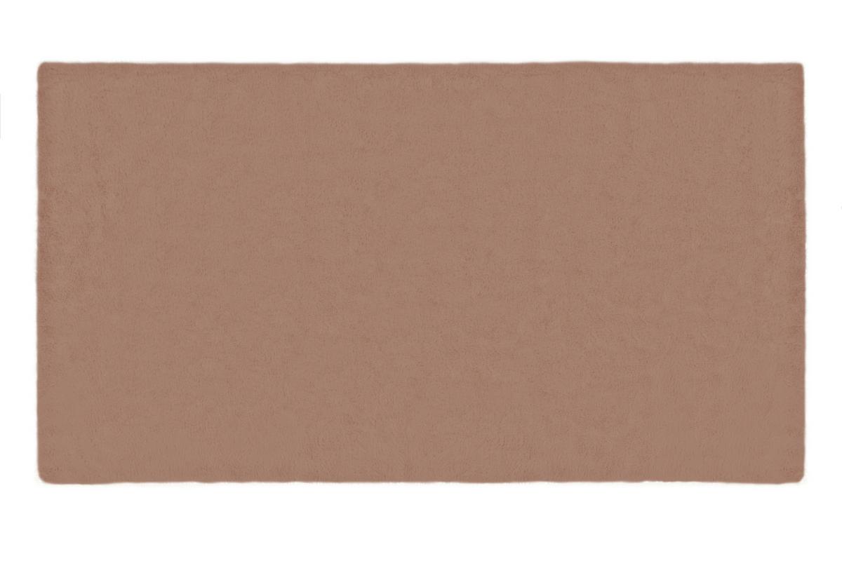 Fellteppich Lumi - Mokka, MODERN, Textil (80/150cm) - Luca Bessoni