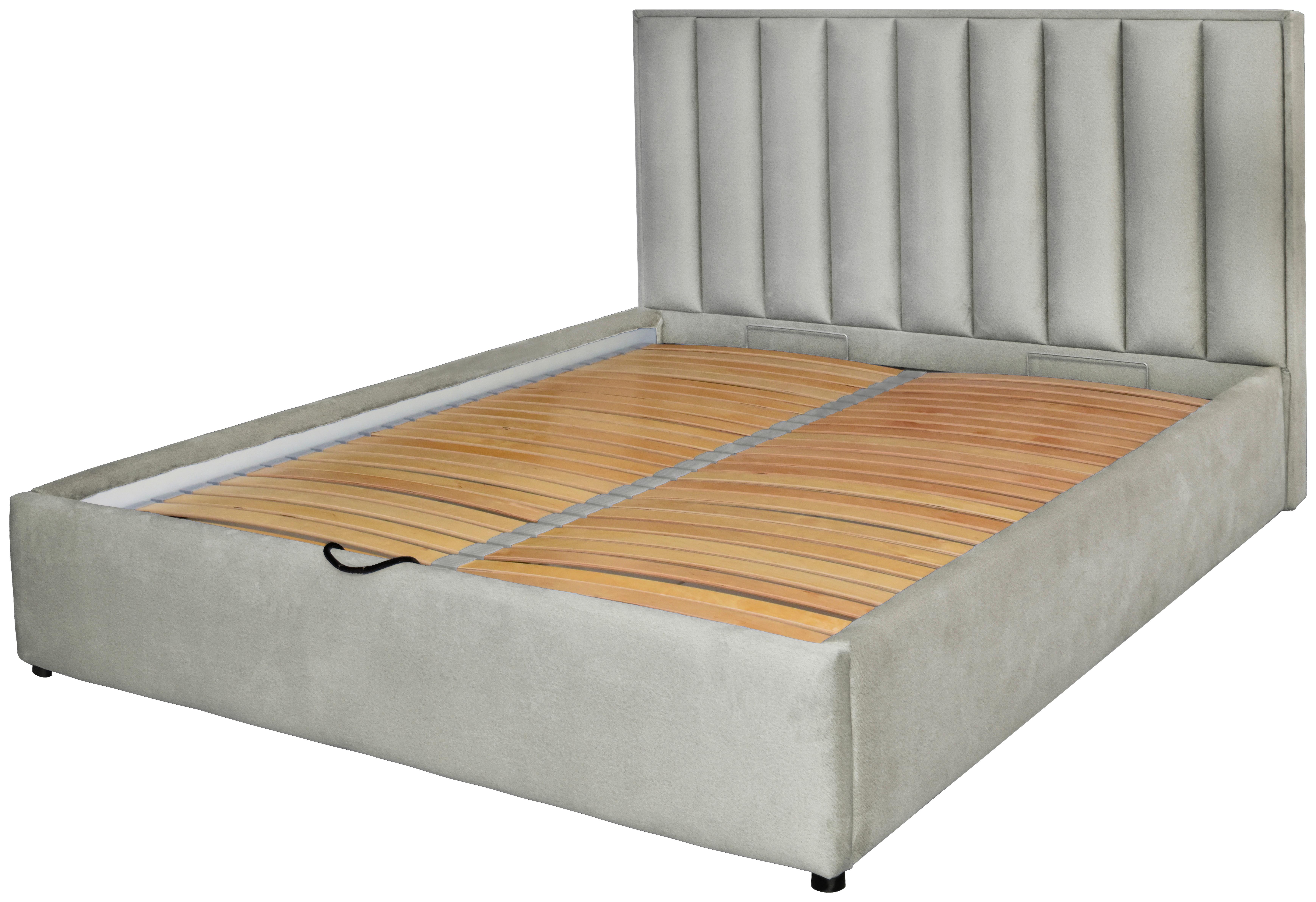 Polsterbett Mit Lattenrost 160x200 Cm Nairobi Pearl - Beige/Schwarz, Basics, Holz/Textil (178/112/221cm) - MID.YOU