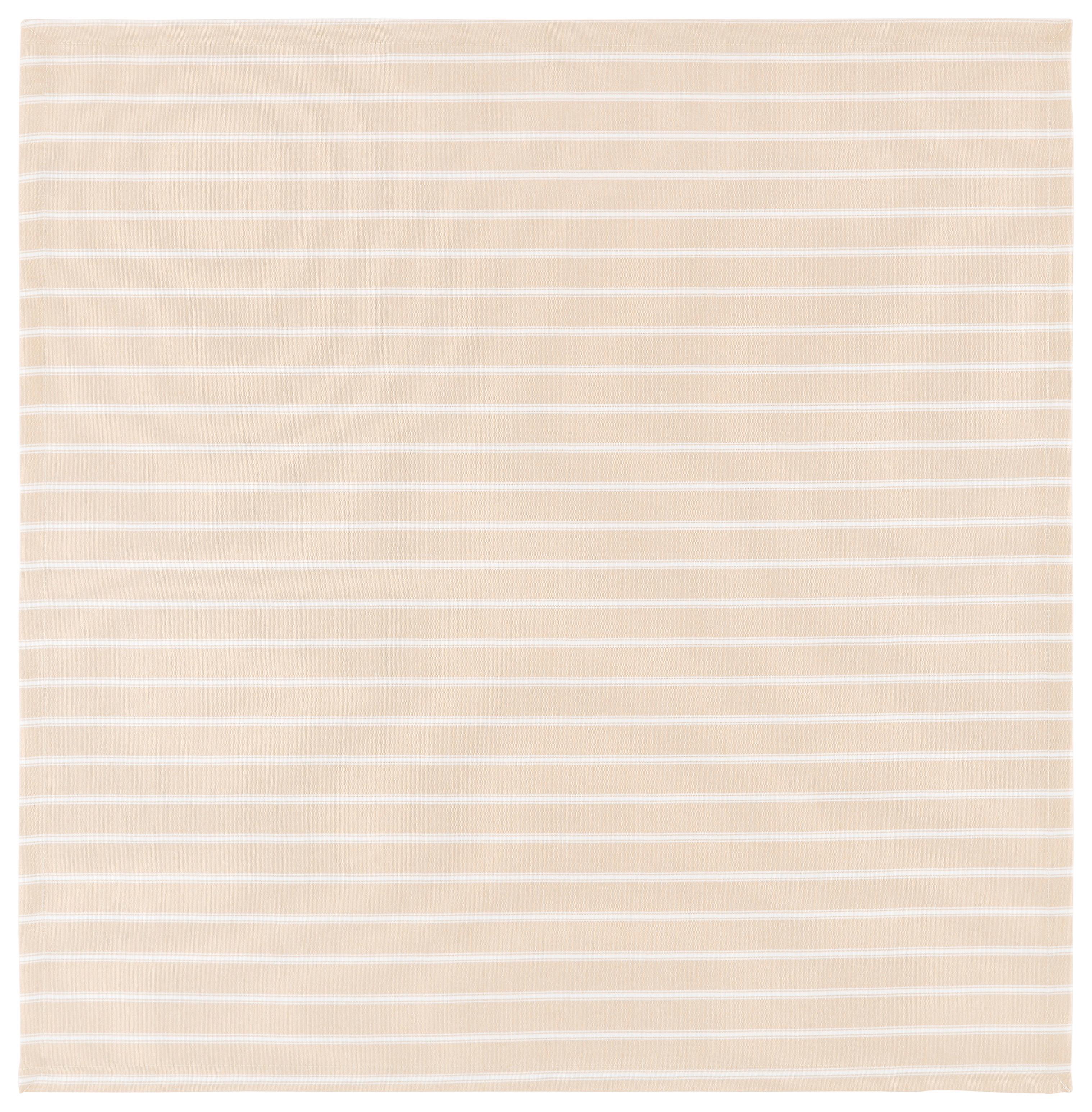 Ubrus Steffi, 80/80cm - bílá/růžová, Konvenční, textil (80/80cm) - Mary's