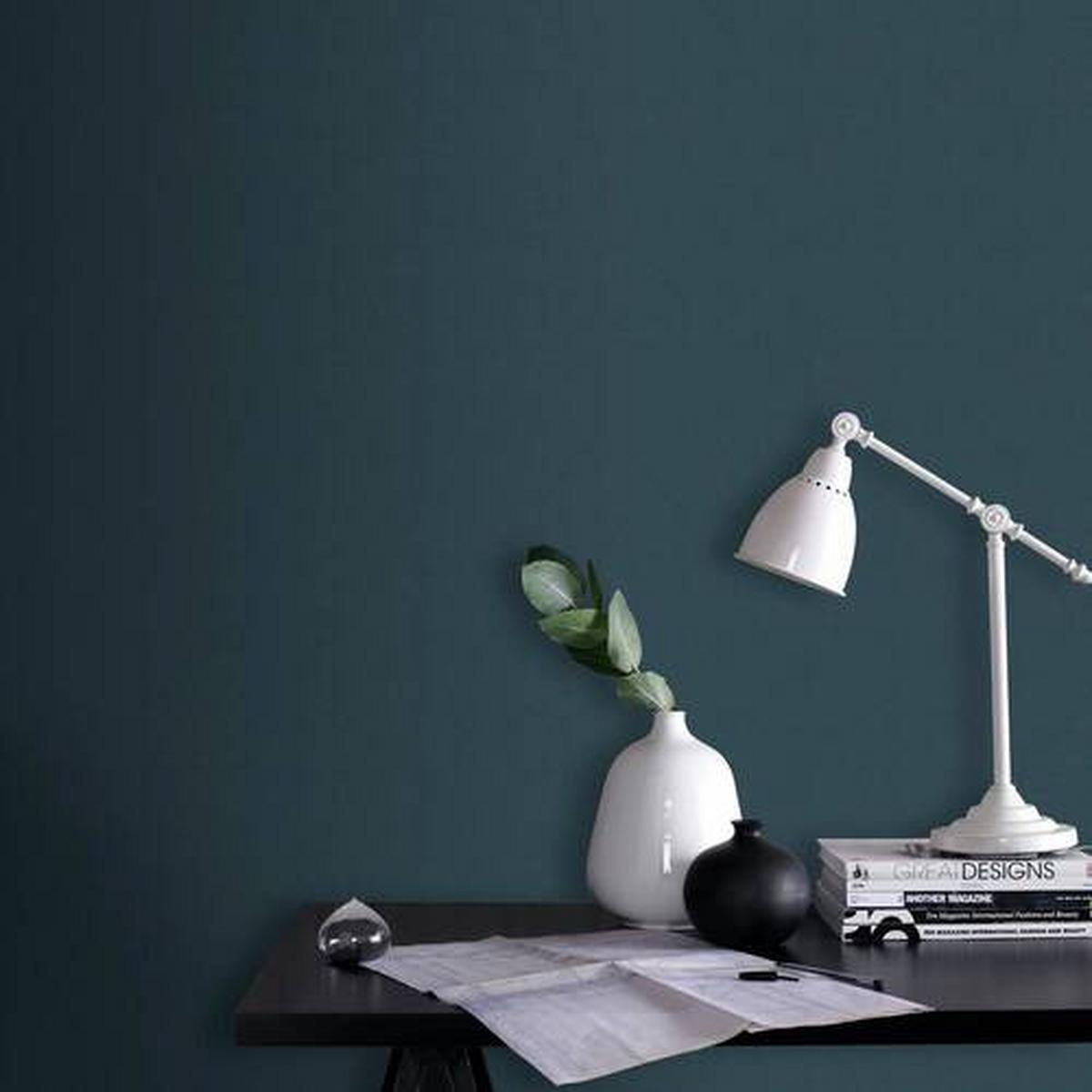 Vliestapete 5673491 - Blau, Basics, Papier/Kunststoff (52/1000cm)