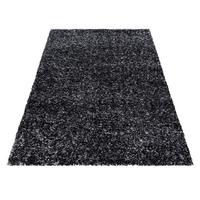 Teppich Läufer Anthrazit Enjoy 80x250 cm - Anthrazit, KONVENTIONELL, Textil (80/250cm)